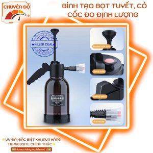 Bình tạo bọt tuyết đo lượng