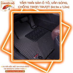 Tấm trải sàn ô tô vân sóng