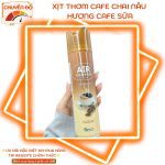 Xịt thơm ô tô cafe sữa