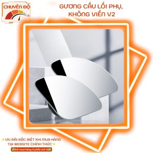 Gương cầu lồi không viền