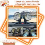 Quạt đôi ô tô 24V12V