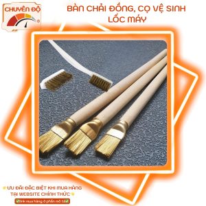 Bàn chải đồng lốc máy