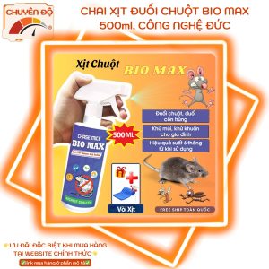 Xịt đuổi chuột BioMax