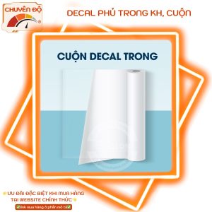 Decal phủ trong cuộn