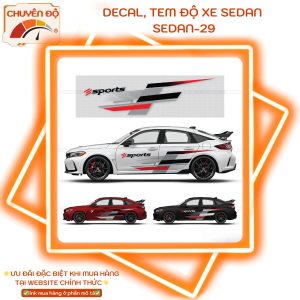 Tem xe Sedan SEDAN-29