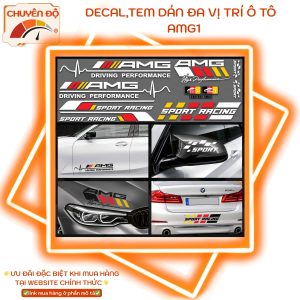 Tem ô tô AMG1 Sport