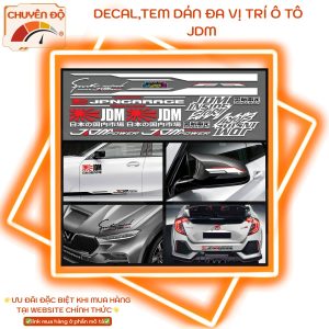 Tem ô tô JDM style