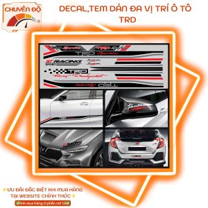 Tem ô tô TRD
