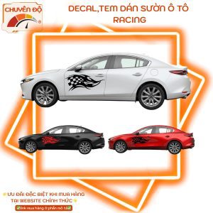 Tem sườn ô tô Racing