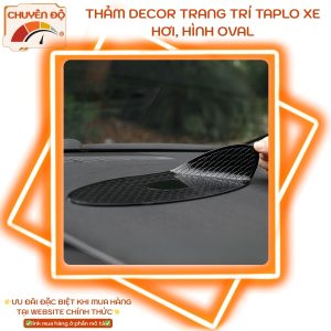 Thảm taplo oval ô tô